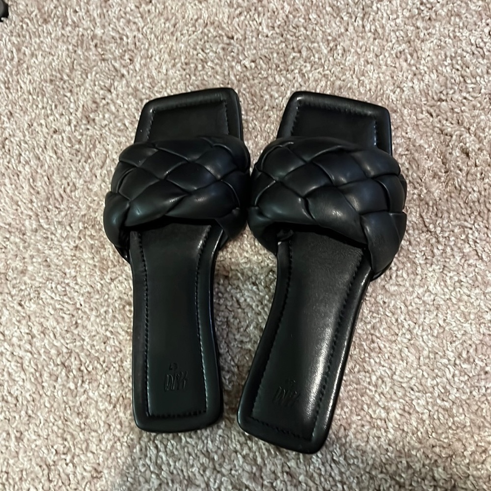 H&M black sandals